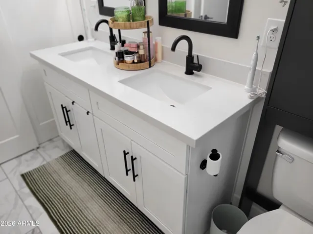 double vanity