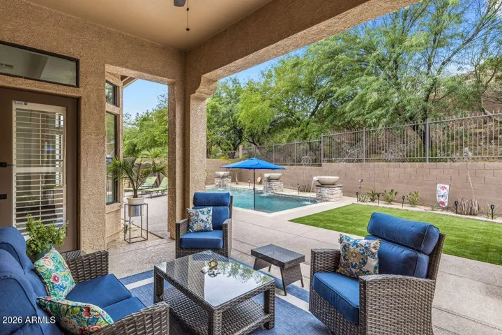 Private Patio just off the Great Room & kitchen.