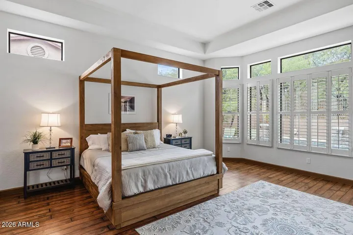 Experience un-matched privacy with this Master Suite retreat.