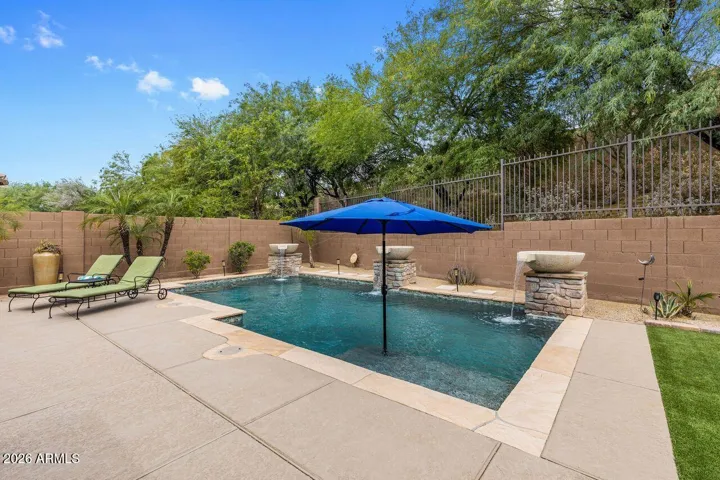 Just steps away from the Master Suite you can Enjoy this sun-kissed, tropical paradise.