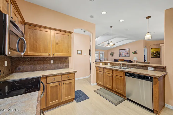 Tons of kitchen storage