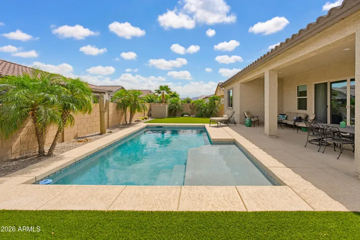 Heated pool