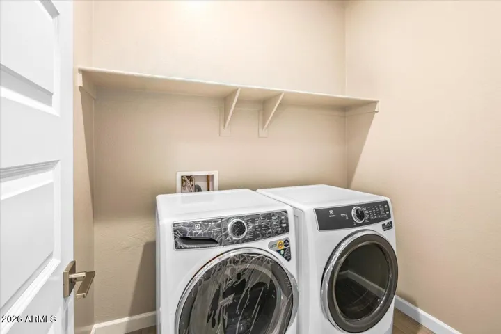 Electrolux front load washer/dryer