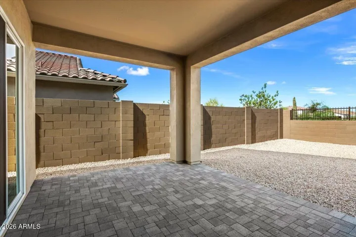 View fence and block wall for privacy