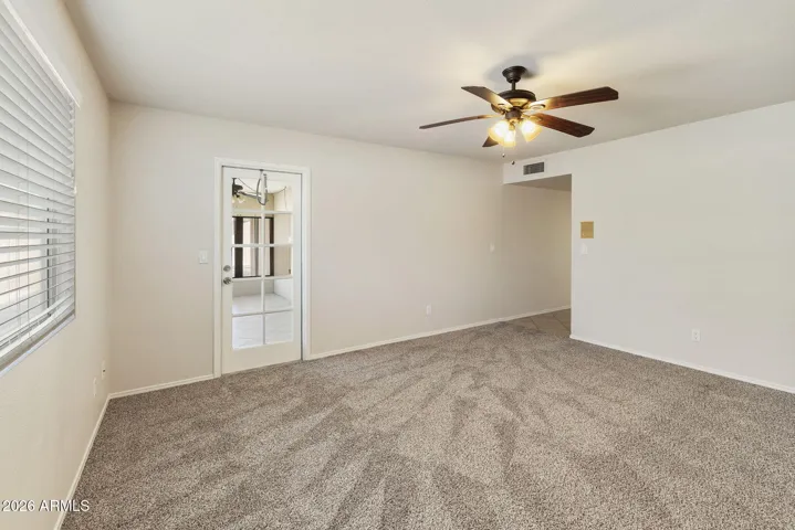 Primary Bedroom with exit to AZ room