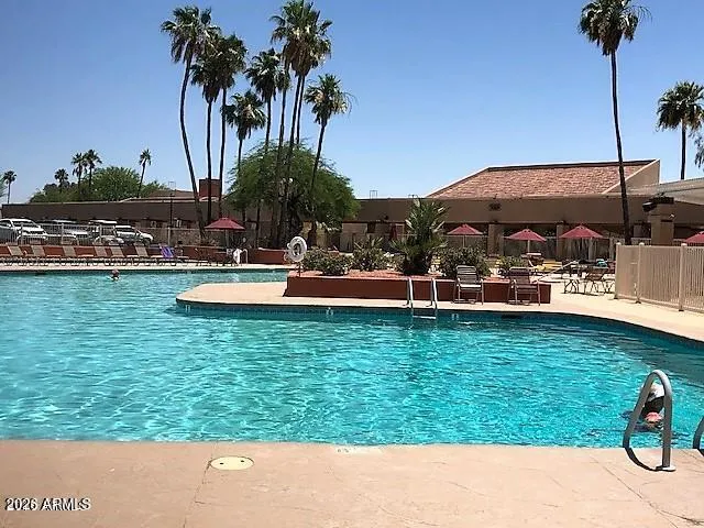 Pool is being completely rebuilt at the time along with the patio