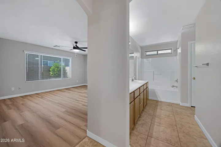 Entry to your primary bedroom/bathroom