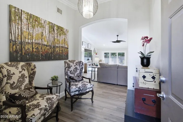 Welcoming front foyer