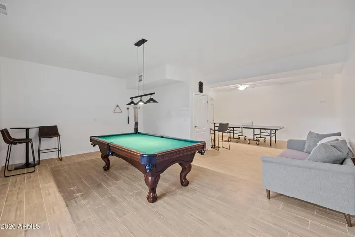 Features a kitchenette, 2 bedrooms, bathroom and entertainment area