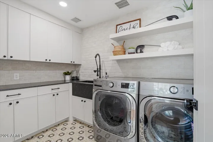 Laundry Room with Storage