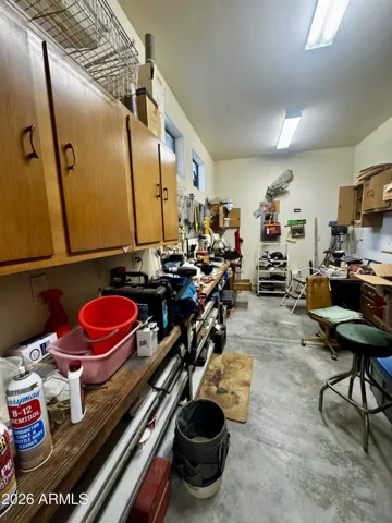 Workshop Inside Garage
