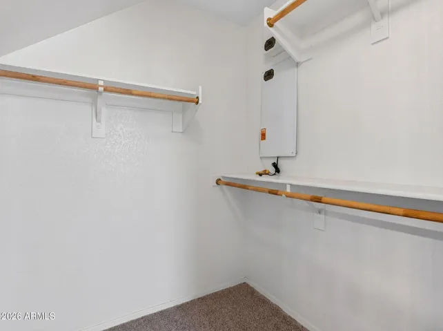 Primary closet
