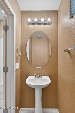 powder bath downstairs