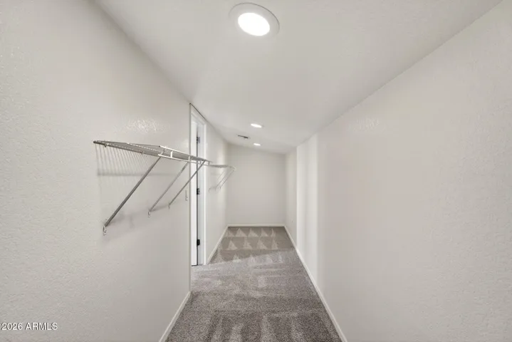 EXTRA large storage room upstairs with door