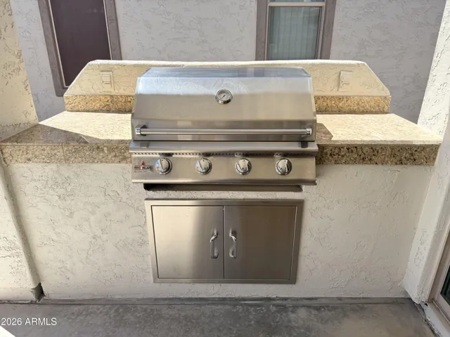 Built-in BBQ!