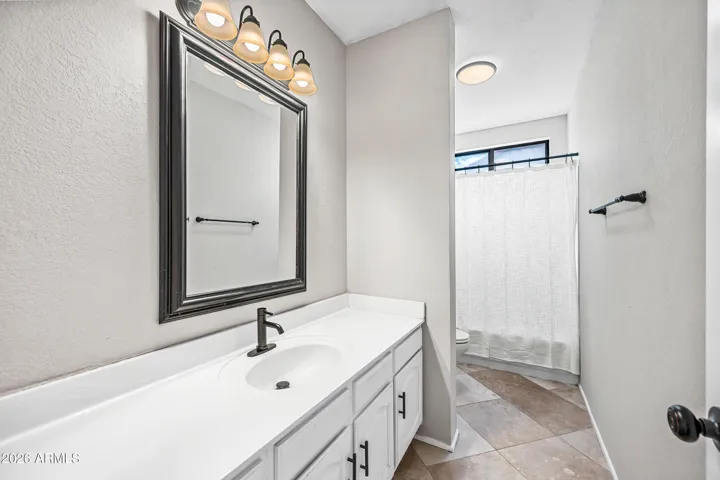 Full bathroom downstairs.