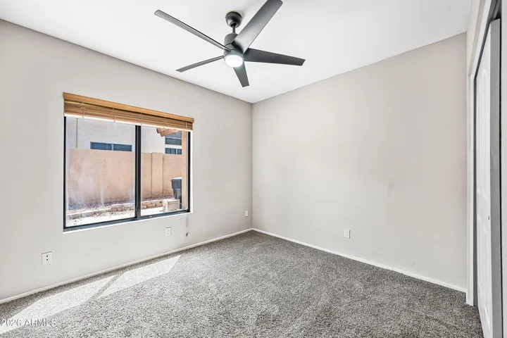 Downstairs bedroom.