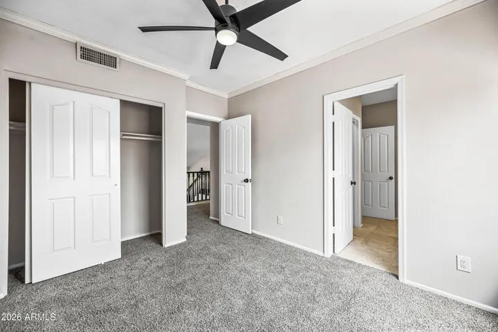 Fourth bedroom from Jack and Jill bathroom.