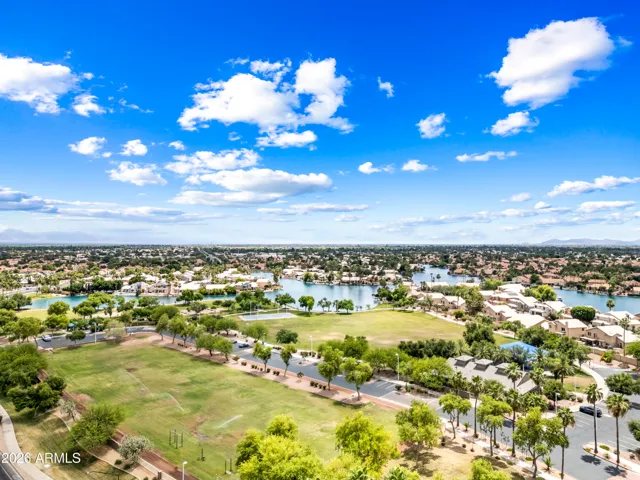 Large community park and HOA office.