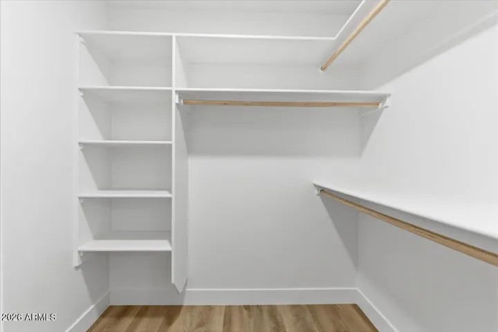 Walk-In Custom Closet!