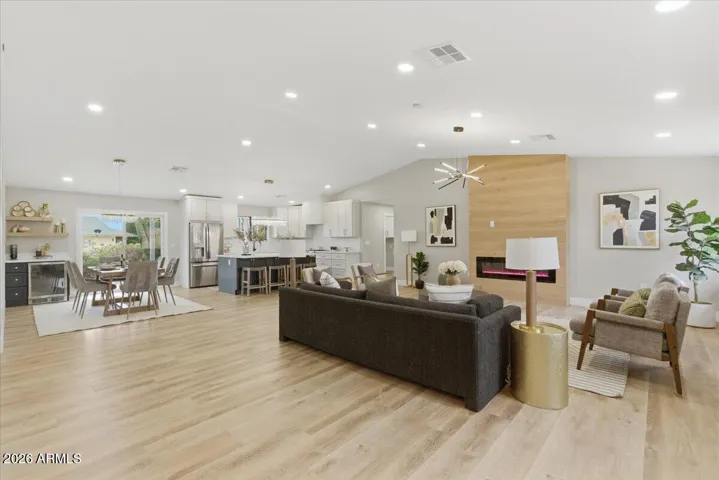 Great Room! All New Kitchen! Custom Island! Custom Bar! Formal Dining Area! New Smooth Wall Texture!