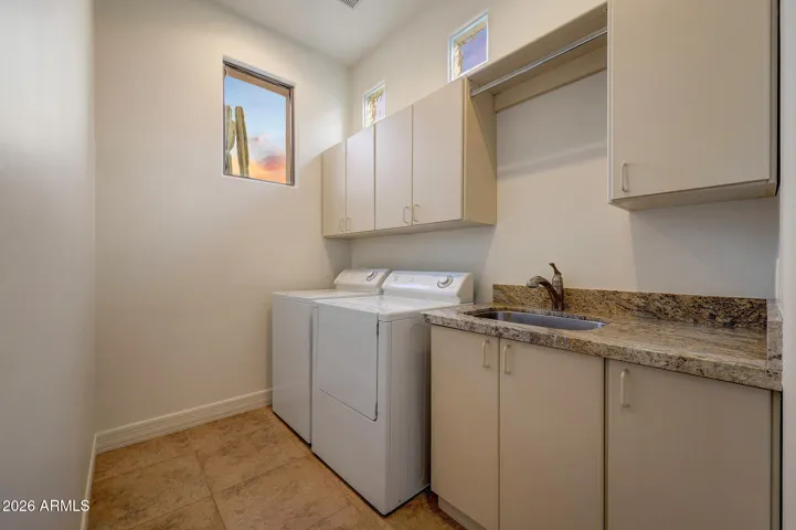 Complete with a sink and generous storage