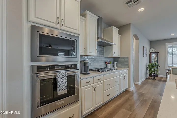 Wall oven and microwave