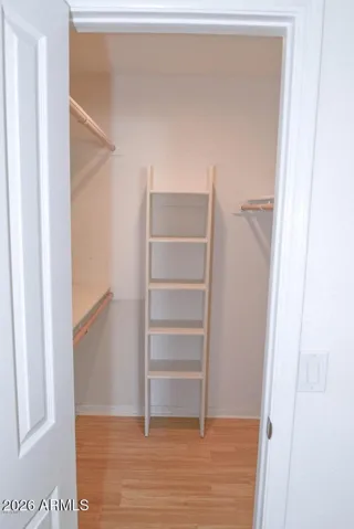 Spacious Walk-in Closet