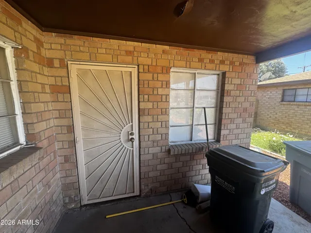 Carport Entry door