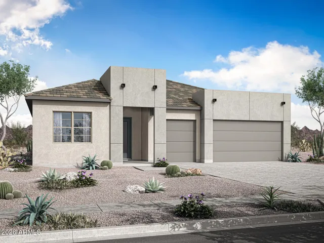 Rendering. Actual home color may vary.