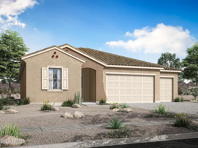 Rendering. Actual home color may vary.