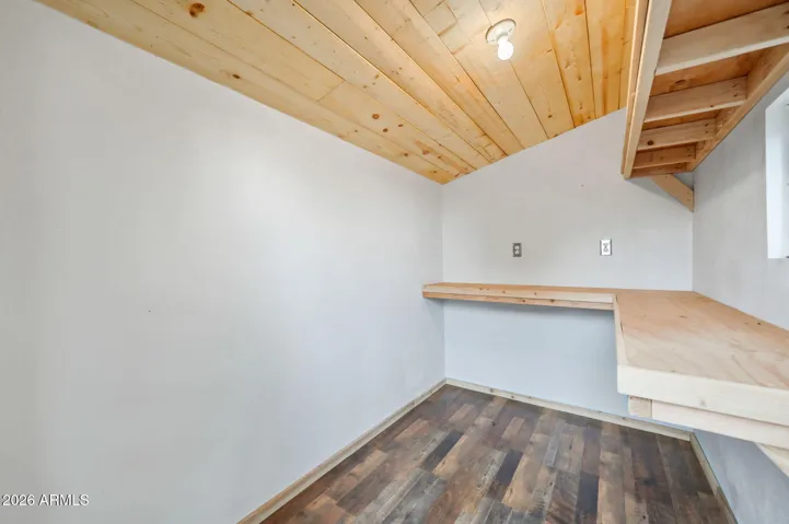 Insulated Shop Space.