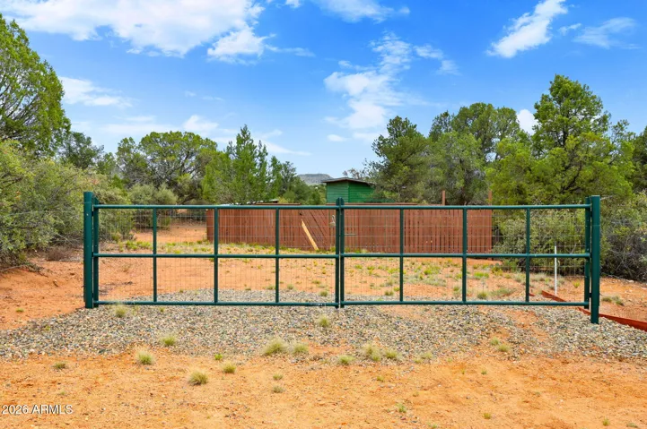 16' Gate to Driveway.