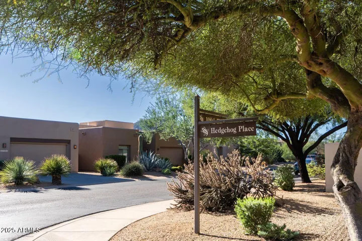 Gated community of Pinnacle Canyon.