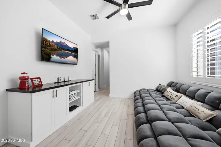 built in media center