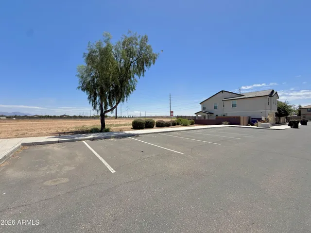 Guest parking conveniently across the street from the home