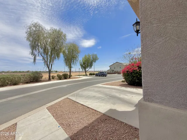 Guest parking conveniently across the street from the home