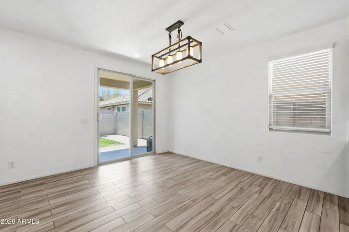 Open Concept Living and Dining Room