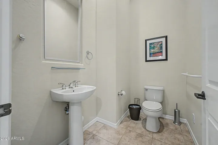 Half bathroom for guests