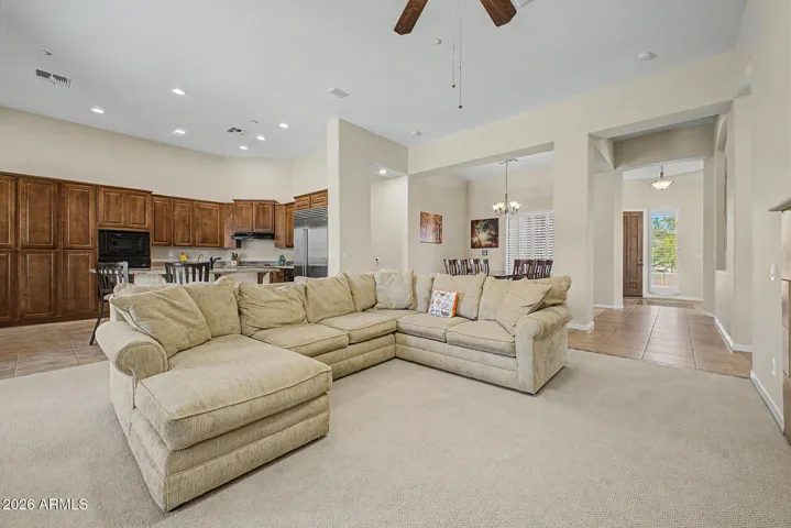 Great room/kitchen area