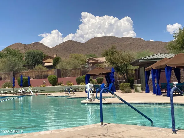 One of the community pools