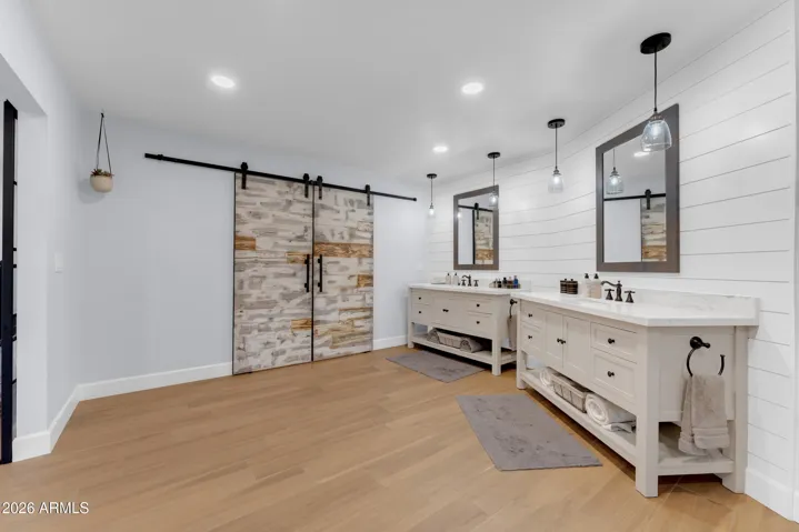 Dual Vanity to Primary Closet
