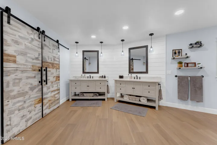 Primary Bath Dual Vanity