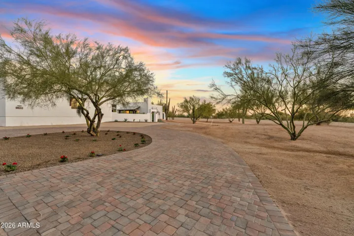 Paver driveway