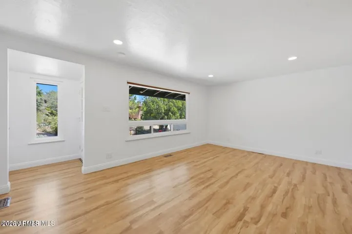 Formal living room, with picture window.