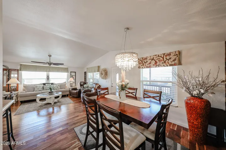 Dining room and custom valances