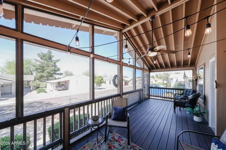Front deck