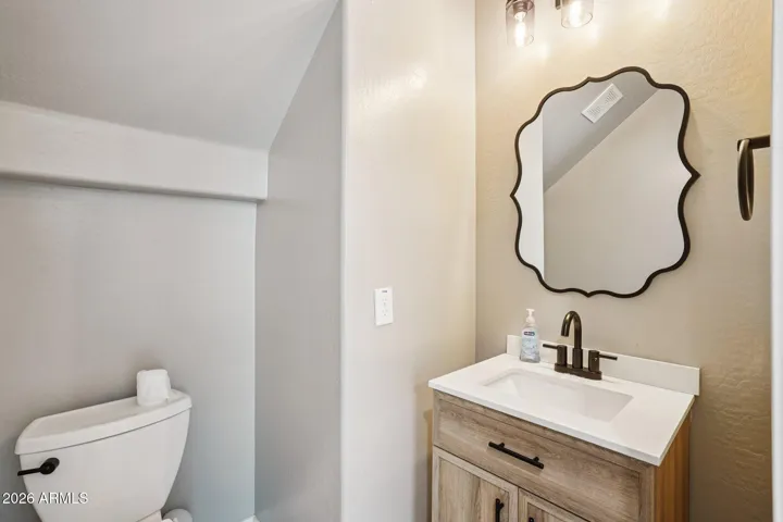 Half bath downstairs