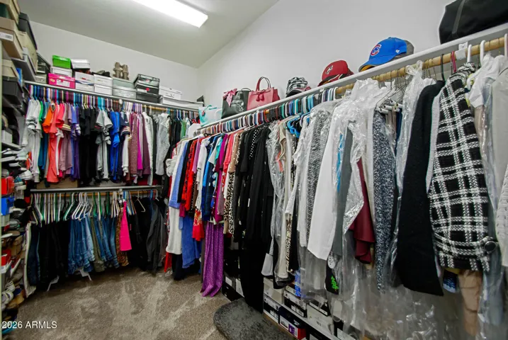 HUGE master closet