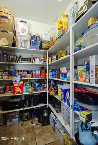 Nice size walk in pantry!